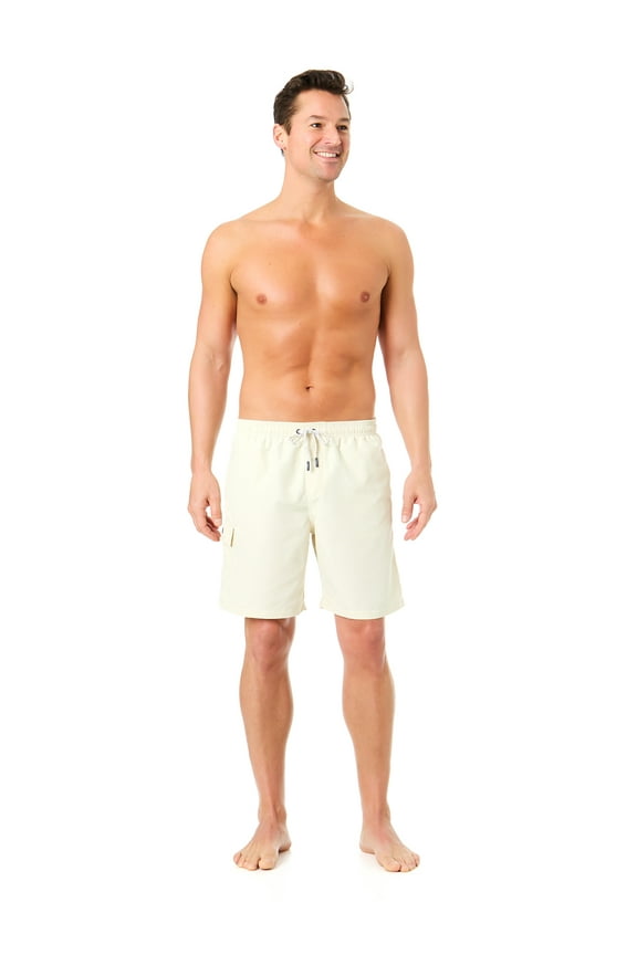Mens Swim Trunks, 9" Inseam, Sizes S-3XL