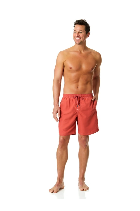 Mens Swim Trunks, 9" Inseam, Sizes S-3XL
