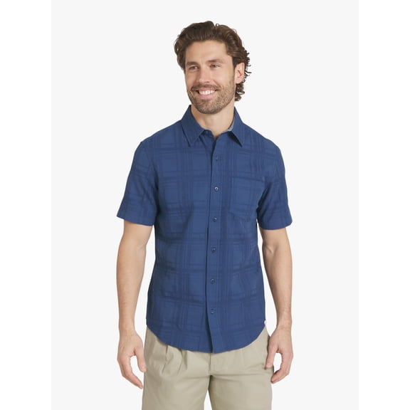 Chaps Men's Short Sleeve Woven Shirt, Sizes S-2XL
