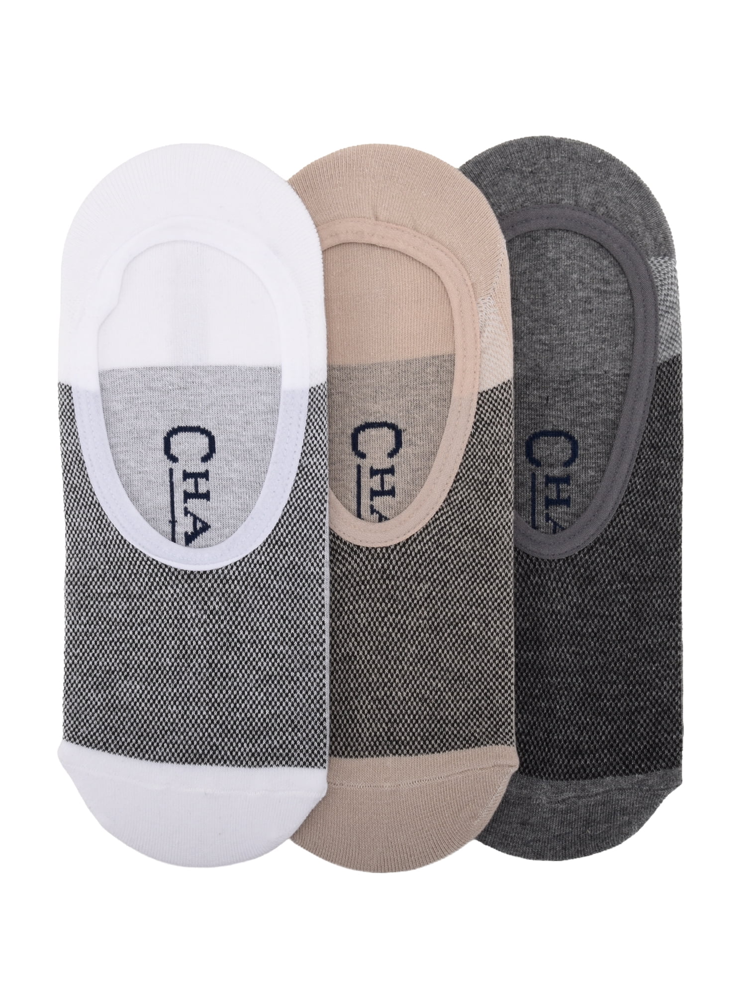 Chaps Sneaker Liners 3-Pack Men's Sock Size 10-13
