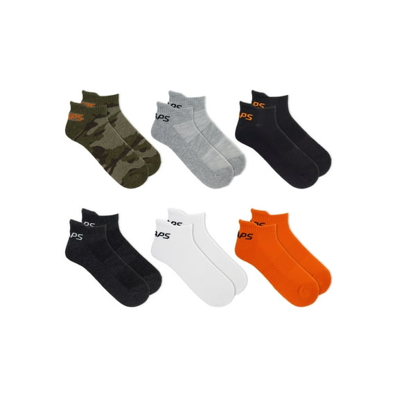 Chaps Sport Men's Camoflage Low Cut Socks 6-Pair Pack