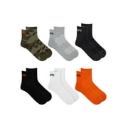 Chaps Sport Men's Camouflage Ankle Socks 6-Pair Pack