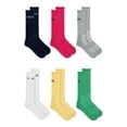thumbnail image 1 of Chaps Sport Men's Multi Color Crew Socks 6-Pair Pack, 1 of 6