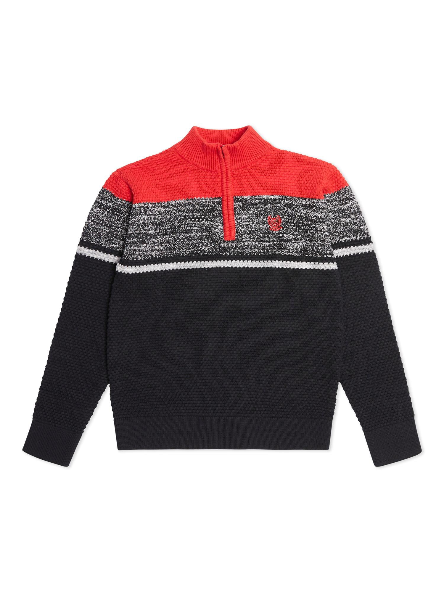 Chaps Toddler Boys Mock Neck Color Block Sweater, Sizes 2T-5T