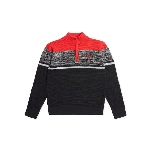 Chaps Toddler Boys Mock Neck Color Block Sweater, Sizes 2T-5T