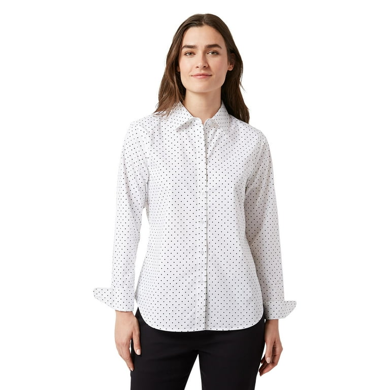 chaps womens no iron shirts