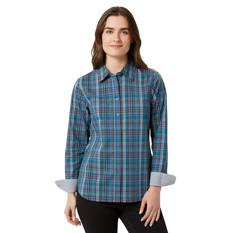 chaps womens no iron shirts