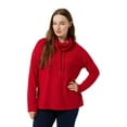thumbnail image 1 of Chaps Women's Funnel Neck Pullover Top, 1 of 3
