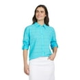 thumbnail image 1 of Chaps Women's Shirt - Classic Fit Button Down Long Sleeve Shirt (XS-XXL), 1 of 7
