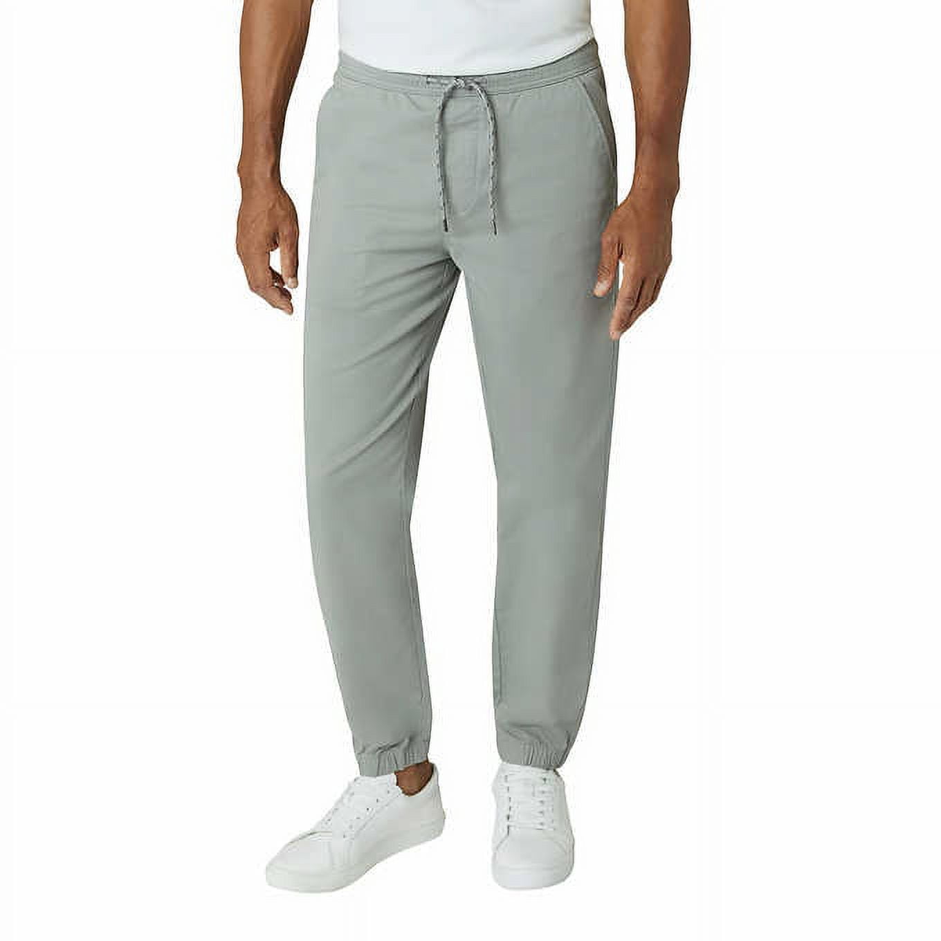 Chaps Young Men's Uniform Stretch Jogger Pant Gray, Large