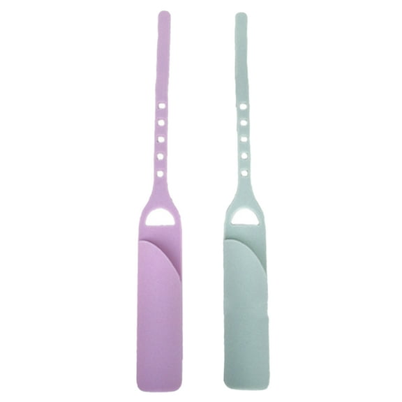 Chapstick Holder 2PCS Lipstick Holder Keychain Lipstick Sleeve Pouch Lip Balm Holder Elastic Lipstick Bag for Keychain with HookStyle:Style 2;