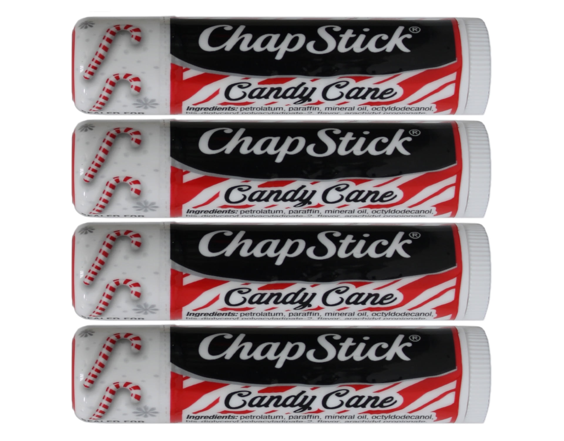 Chapstick Limited Edition Candy Cane Flavor Lip Balm 0.15 Ounce (4