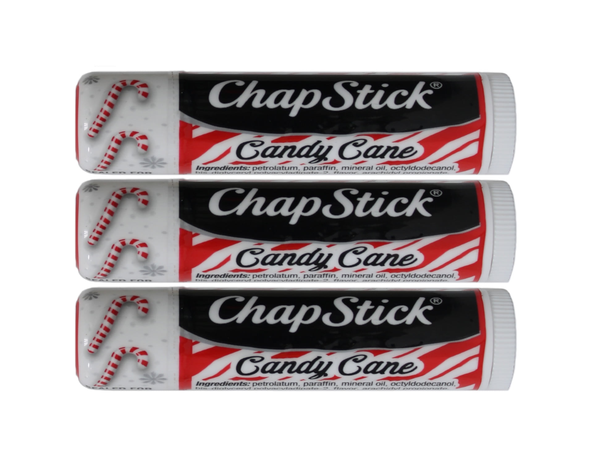 Chapstick Limited Edition Candy Cane Flavor Lip Balm 0.15 ounce (4