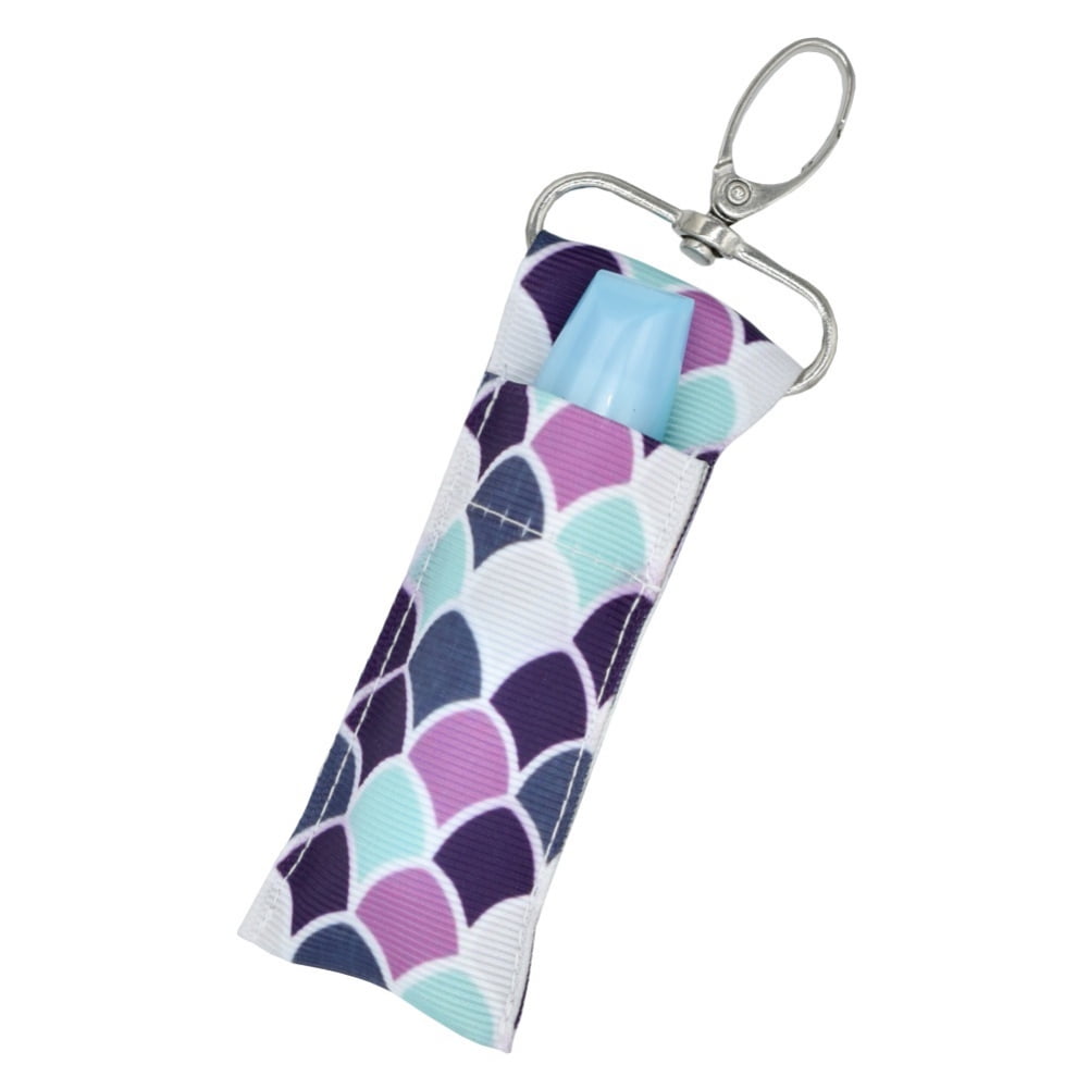 Chapstick Lipstick Holder Keychain