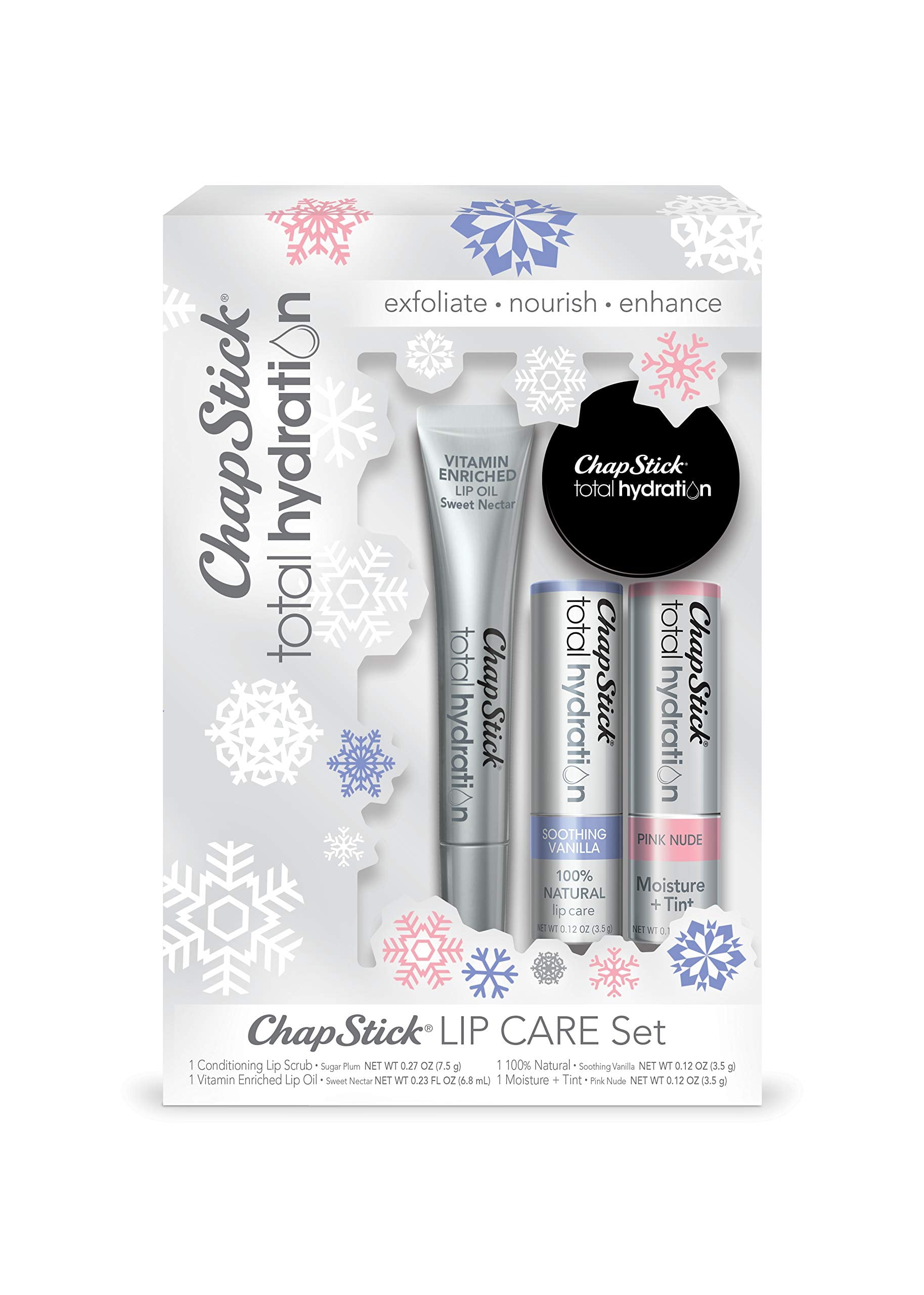 Chapstick Total Hydration Conditioning Lip Scrub, VitaminEnriched Lip