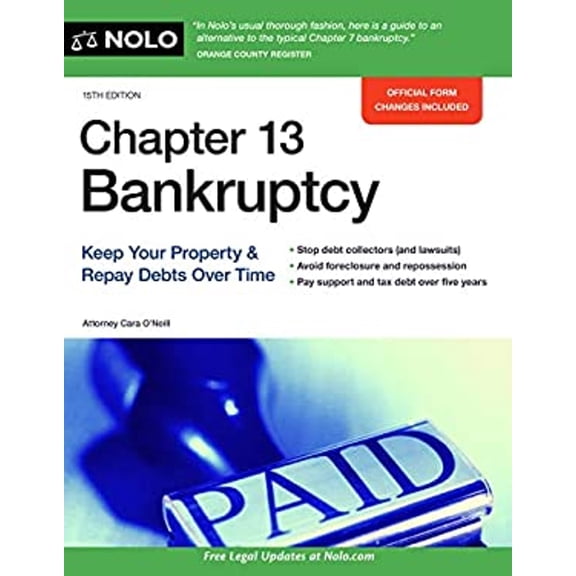 Pre-Owned Chapter 13 Bankruptcy: Keep Your Property & Repay Debts Over Time (Paperback) 1413327605 9781413327601
