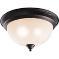 thumbnail image 1 of Chapter 15" Flush Mount Ceiling Fixture, Oil-Rubbed Bronze Finish, 1 of 4