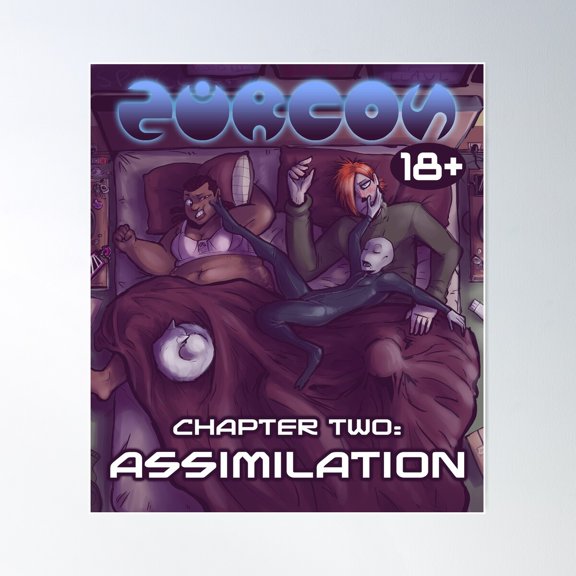 Chapter 2 Cover (V1) Poster Wall Art, Modern Wall Decor For Living Room Bedroom, 24x24 UNFRAMED