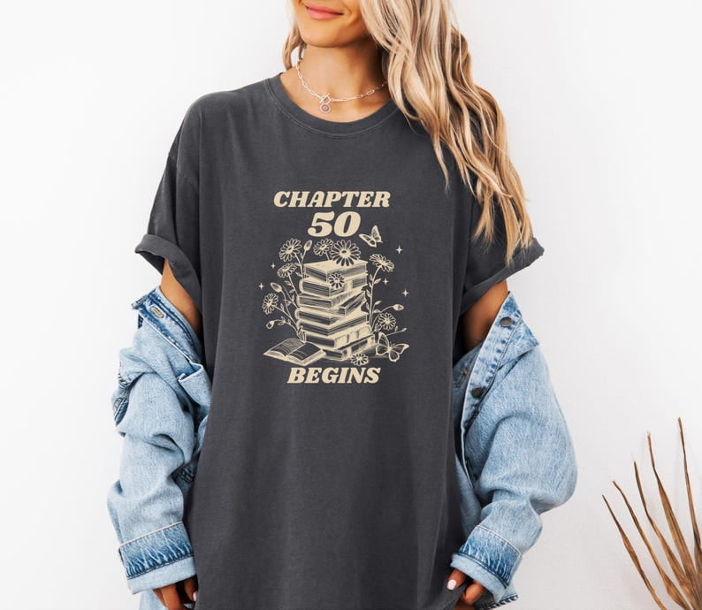 Chapter 50 Begins, 50th Birthday, Birthday for 50, 50th Birthday Book ...