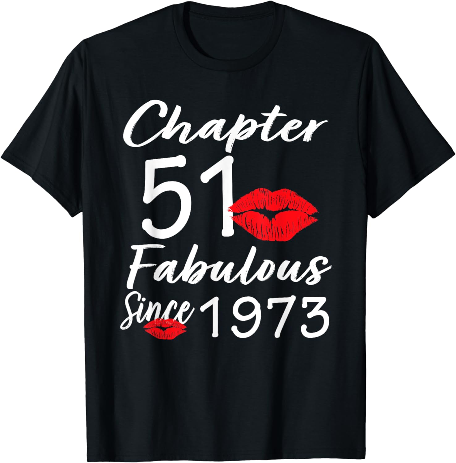 T-shirt Femme - Anniversaire 51 Ans - Les meilleures sont nées en 1975