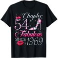 thumbnail image 1 of Chapter 54 Fabulous Since 1969 54th Birthday Gift For Women T-Shirt, 1 of 3