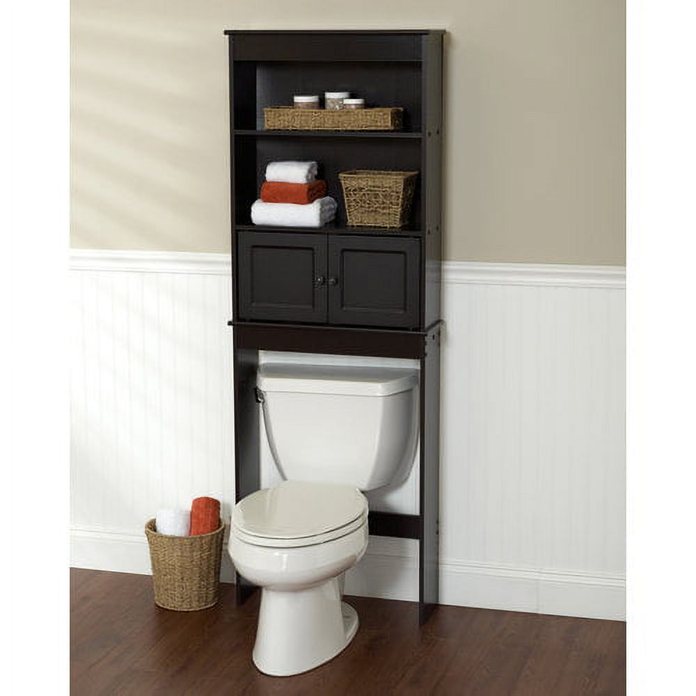 Chapter Bathroom Storage Over the Toilet Space Saver, Espresso - image 1 of 2