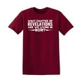 thumbnail image 1 of Chapter Of Revelations Sarcastic Humor Graphic Tees Gift For Mens Novelty Funny T Shirt, 1 of 5