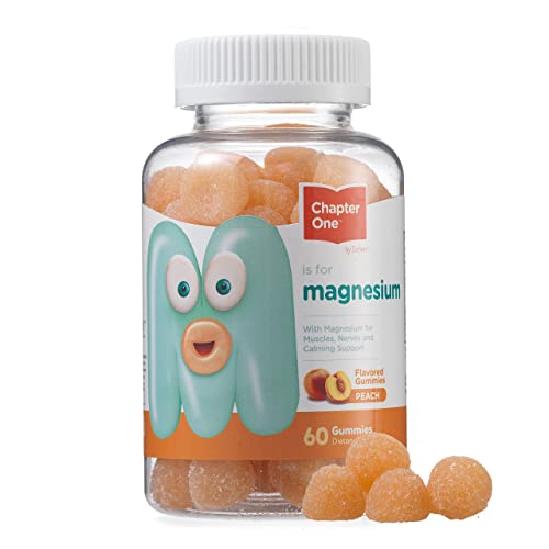 Chapter One Magnesium Gummies, Great Tasting Magnesium for Kids, Calm