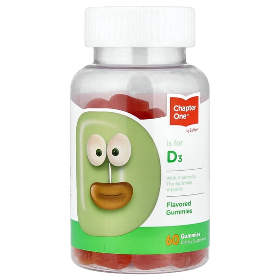 Zahler - Chapter One Vitamin D3 Gummies - 60 Gummies