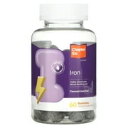 Chapter Six Iron Gummies, Iron for Adults 10mg, 60 Gummies
