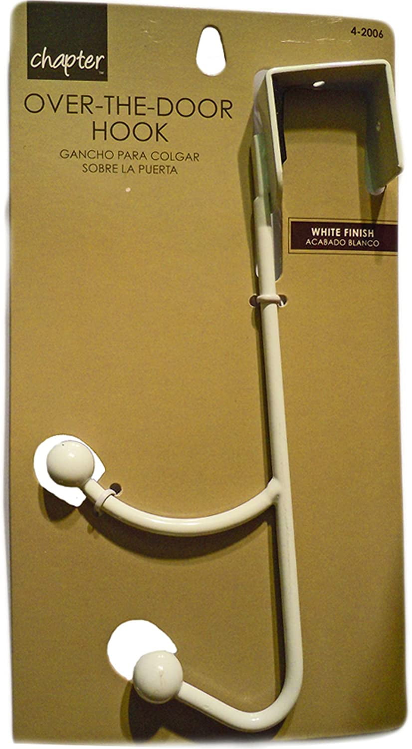Chapter Two Hook Over Door Hanger White