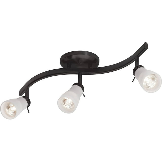 Chapter decorTrack Ceiling Light, 3 Lights, Oil-Rubbed Bronze Finish