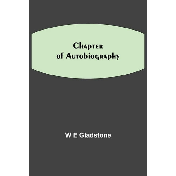Chapter Of Autobiography, (Paperback)