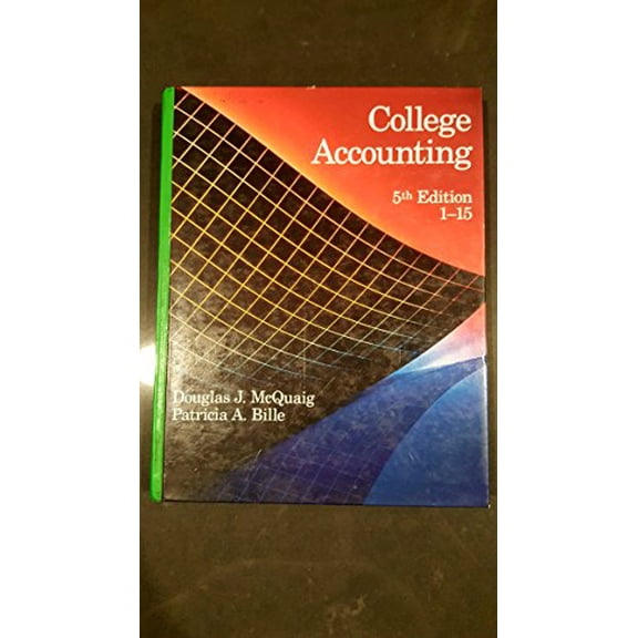 Pre-Owned College Accounting, Chapters 1-15, Used [Hardcover]