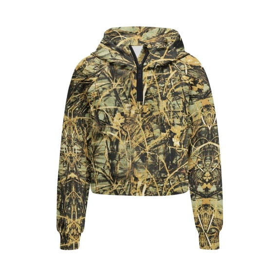 Chaqlin Camo Print zipper sweatshirt for kids zipper sweatshirt for kid with Pocket sweatshirts for girl sweatshirts for girls Size 9-10