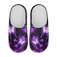 thumbnail image 1 of Chaqlin Dreamy Butterfly Women's Indoor Outdoor Slippers Non Slip Rubber Sole Warm Plush Cozy Comfy House Shoes Soft Fuzzy Anti Skid Comfortable Sole, 1 of 6