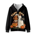 thumbnail image 1 of Chaqlin Flower Love Heart Horses Fleece Pullover for Youth and Boys - kids Fuzzy Sweatshirts Comfy Casual Loose Hoodie for Travel and Daily Use, 1 of 7