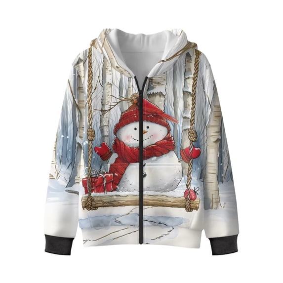 Chaqlin Galaxy Horse Fluffy Athletic Jacket for Youth and Boys - Fuzzy Hoodie for boys Long Sleeve Loose Hoodie for Sports and Casual