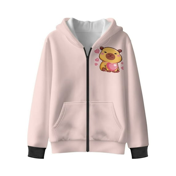 Chaqlin Sunflower Horse Fleece Pullover Hoodie for Boys and Girls - boys Fluffy Sweatshirt Soft Athletic Wear with Long Sleeve for Fall and Winter