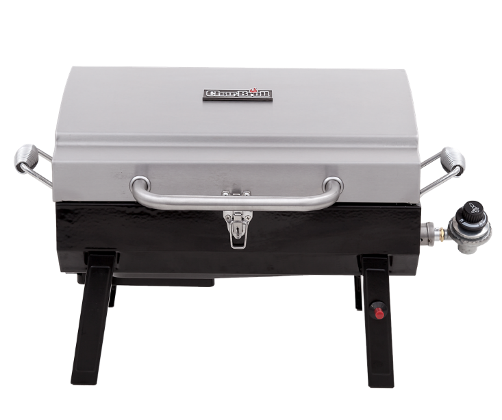 Char-Broil 200 Liquid Propane, (LP), Portable Stainless Steel Gas Grill - image 1 of 8