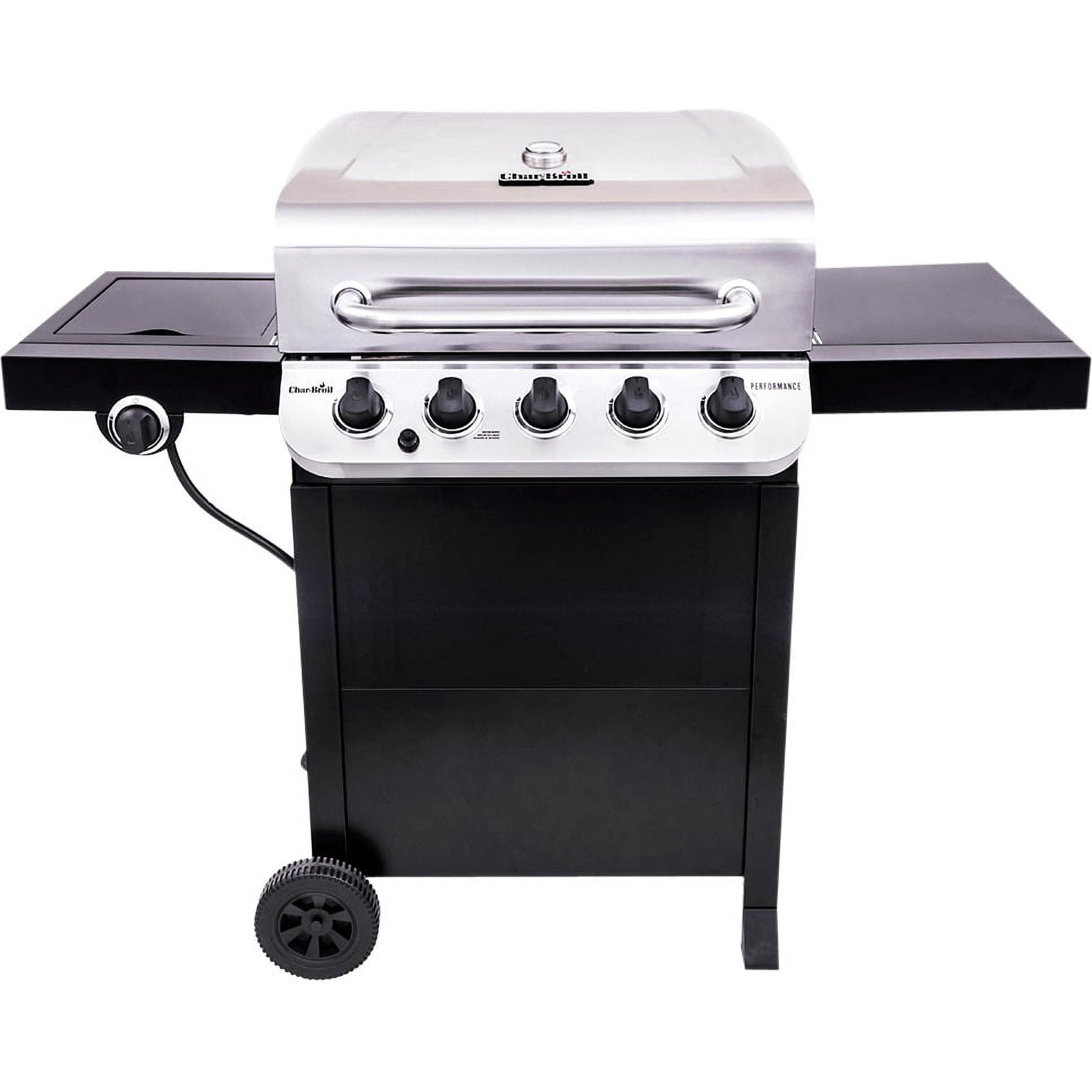 Char Broil 463347518 Performance 5 Burner Gas Grill Walmart