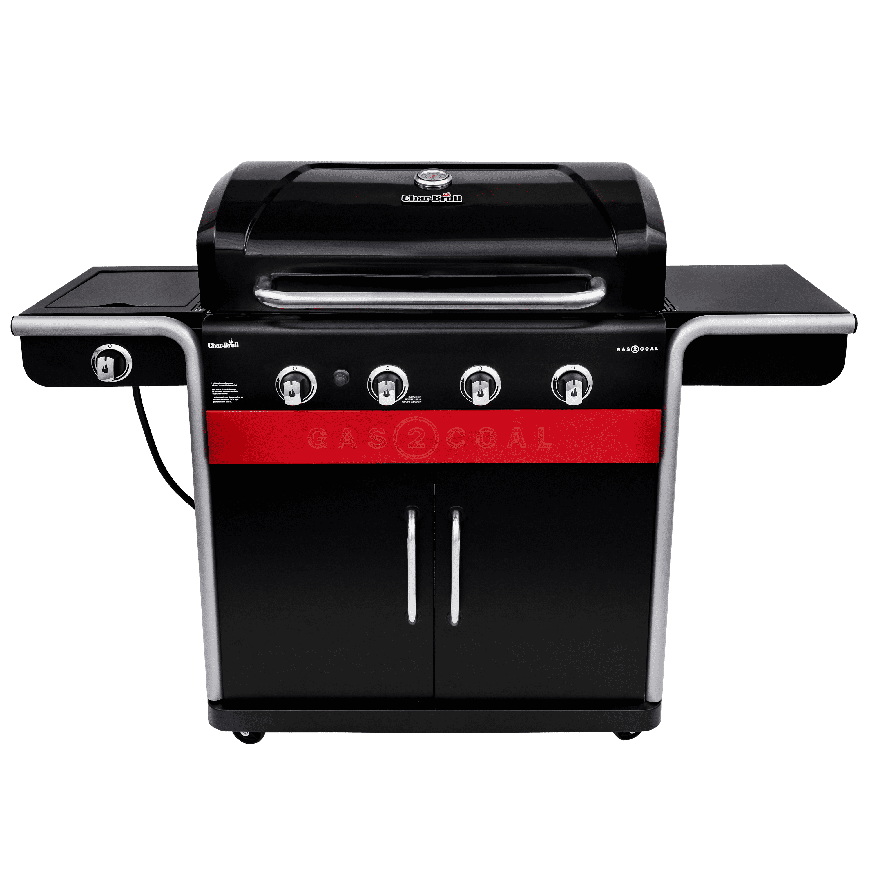 Charbroil Gas2Coal® 4-Burner Hybrid Grill