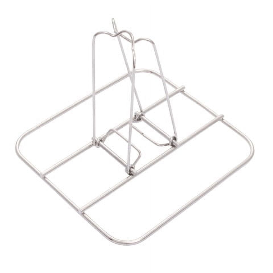Char-Broil Grill+ Folding Beer Can Chicken Roasting Rack, Stainless ...