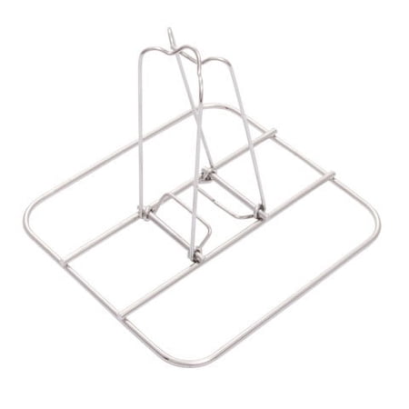 Char-Broil Grill+ Folding Beer Can Chicken Roasting Rack, Stainless Steel