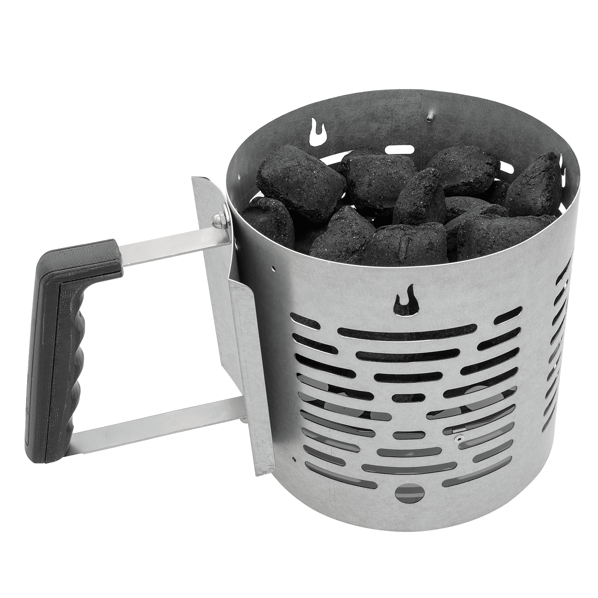 CharBroil Halftime Canister Charcoal Starter Chimney, Stainless Steel