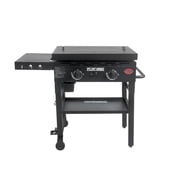 Char-Griller 2-Burner Flat Iron Gas Griddle with Lid