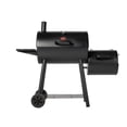 thumbnail image 1 of Char-Griller Smokin' Pro™ Offset Smoker Grill | Black Charcoal Barrel Grill with Side Fire Box Attachment, 1 of 16