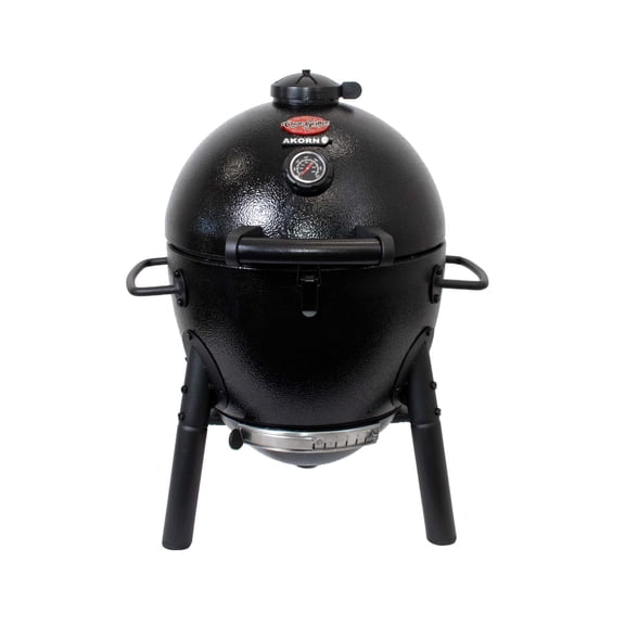 Char-Griller AKORN® Jr. Portable Kamado Grill, Black, Charcoal Fuel, Model E6714