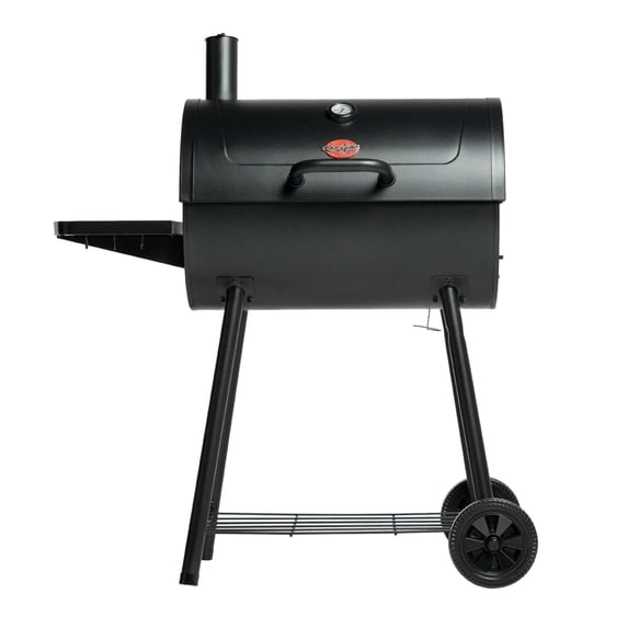 Char-Griller® Charcoal Grill, 785 Square Inch Barrel Pro™ Charcoal Barrel Grill, Black