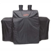 Char-Griller Universal 3 Burner Gas Grill Cover, Heavy Duty Weather Resistant Grill Protection, Model 3055, Black